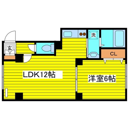 元町駅 徒歩5分 3階の物件間取画像